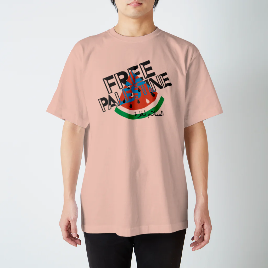 otemochanのFREE PALESTINE スタンダードTシャツ