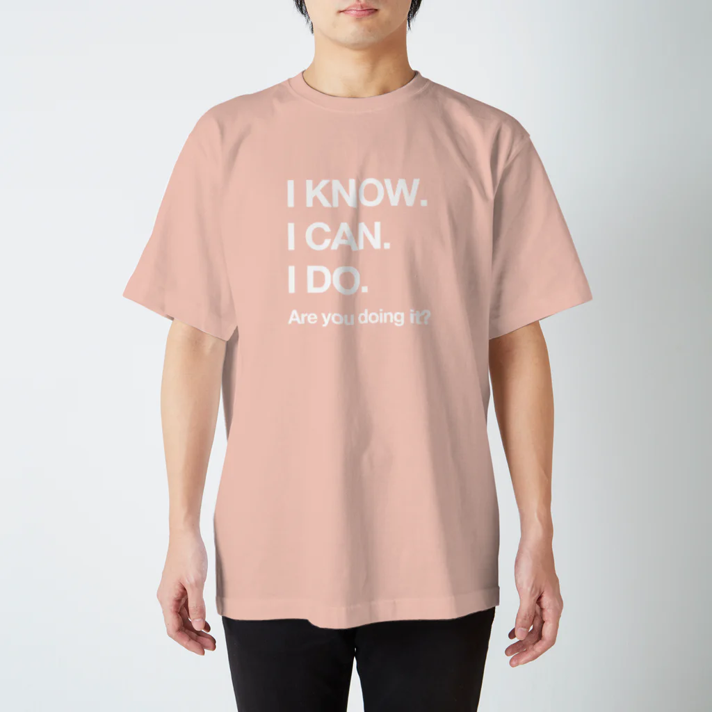 Designer_in_Tokyoの知ってる。できる。やってる。 スタンダードTシャツ