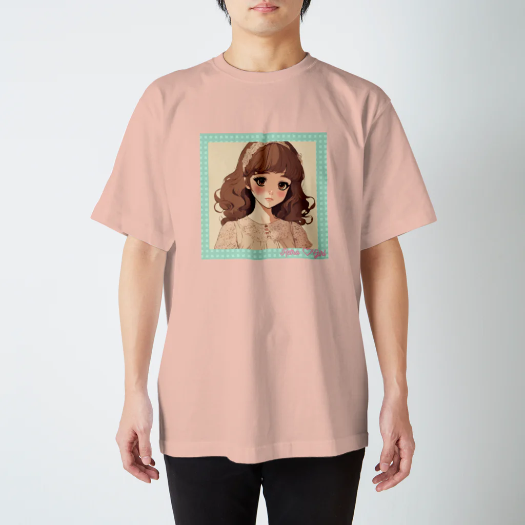 Aina-Kのレトロ♡ガール スタンダードTシャツ