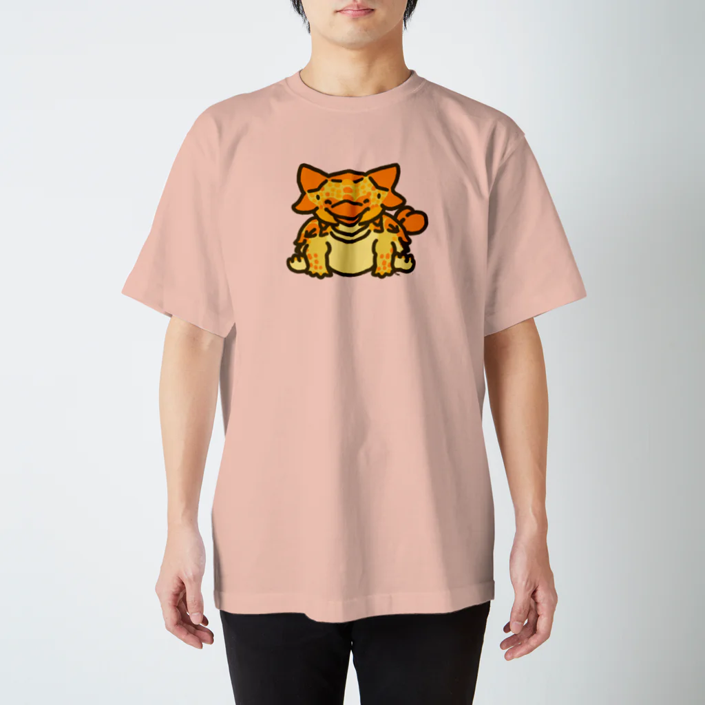 segasworksのアンキロちゃん（お座り） スタンダードTシャツ