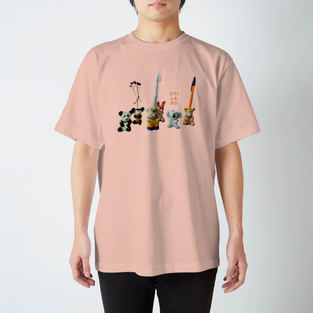 チイラボストアのスタンドくん スタンダードTシャツ