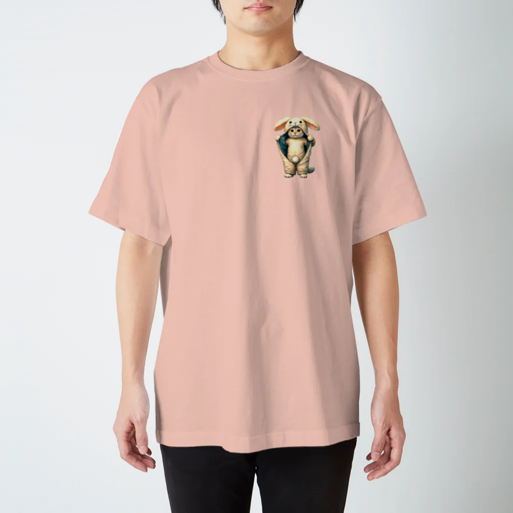 青りんごミュージアムのウサギのシッポ Regular Fit T-Shirt