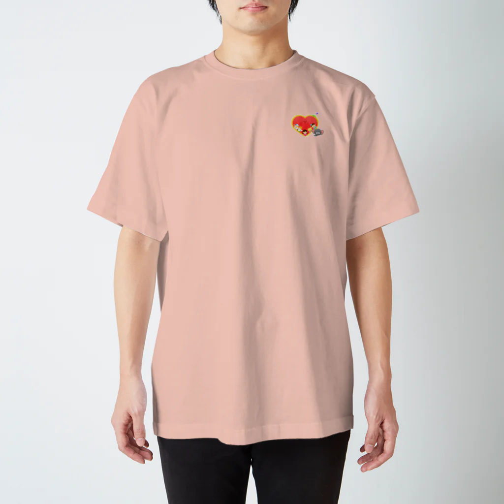 エレファント先生と虹色こどもたちのエレファント先生と虹色こどもたち Regular Fit T-Shirt