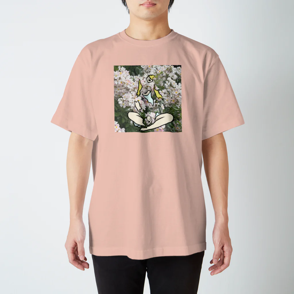 きよまる工房のショップのhana tee スタンダードTシャツ