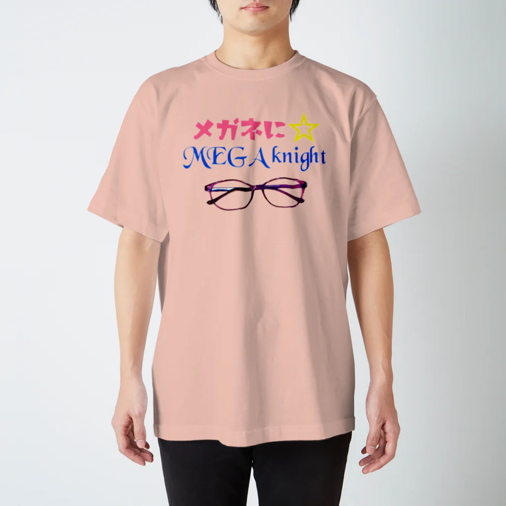 wishingRingのメガMEGA ロゴグッズ1 スタンダードTシャツ