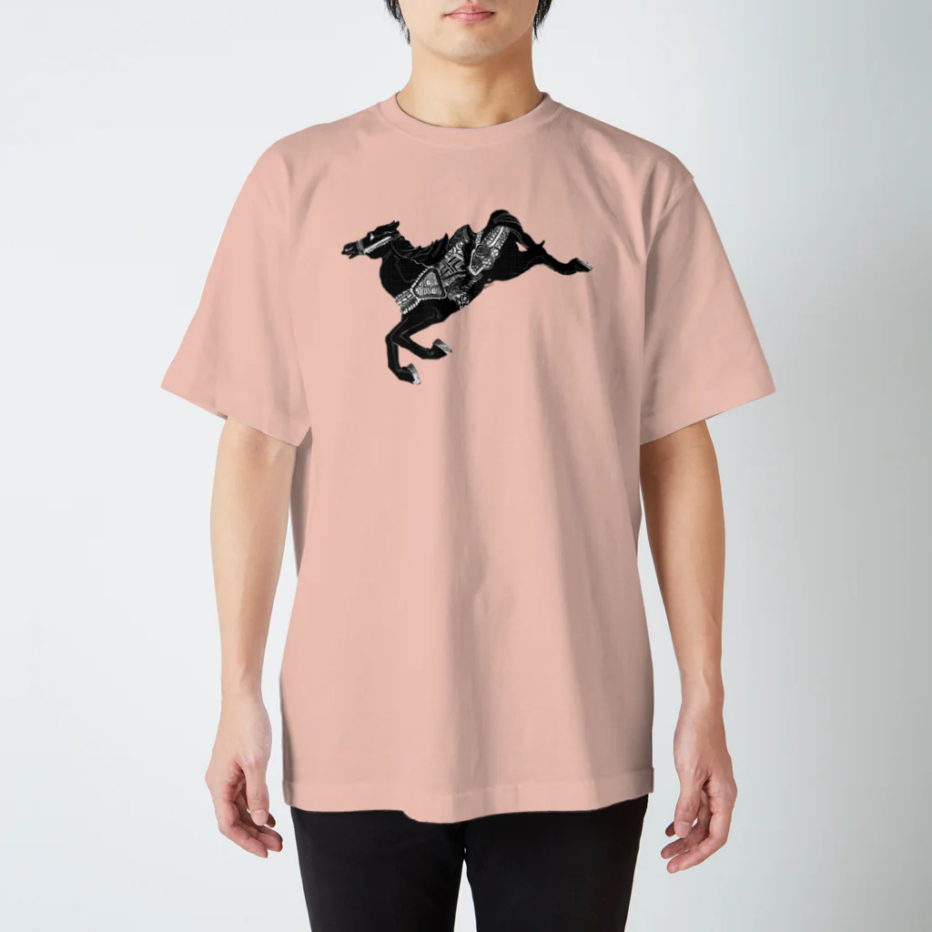 edamilly/エダミリのメリーゴーラウンドの馬 Regular Fit T-Shirt