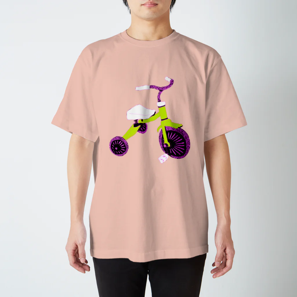 NIKORASU GOの三輪車 スタンダードTシャツ