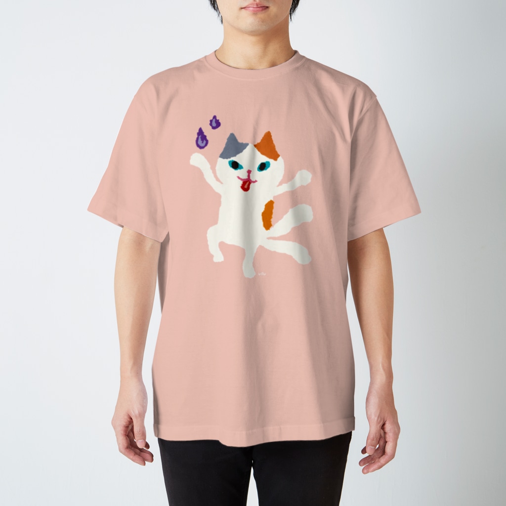 おばけ商店のおばけTシャツ＜でっかい猫又＞ Regular Fit T-Shirt