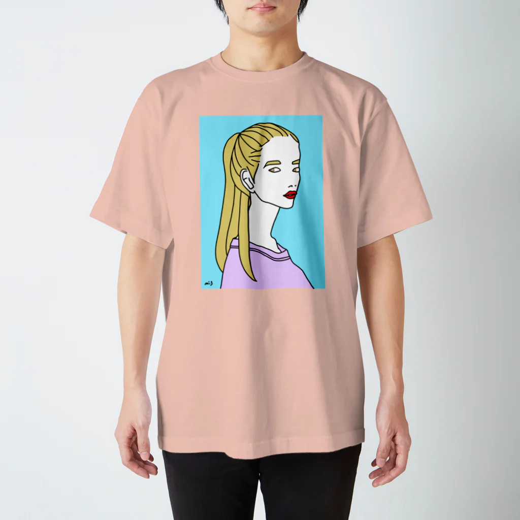 ミチヨのポニーテール スタンダードTシャツ