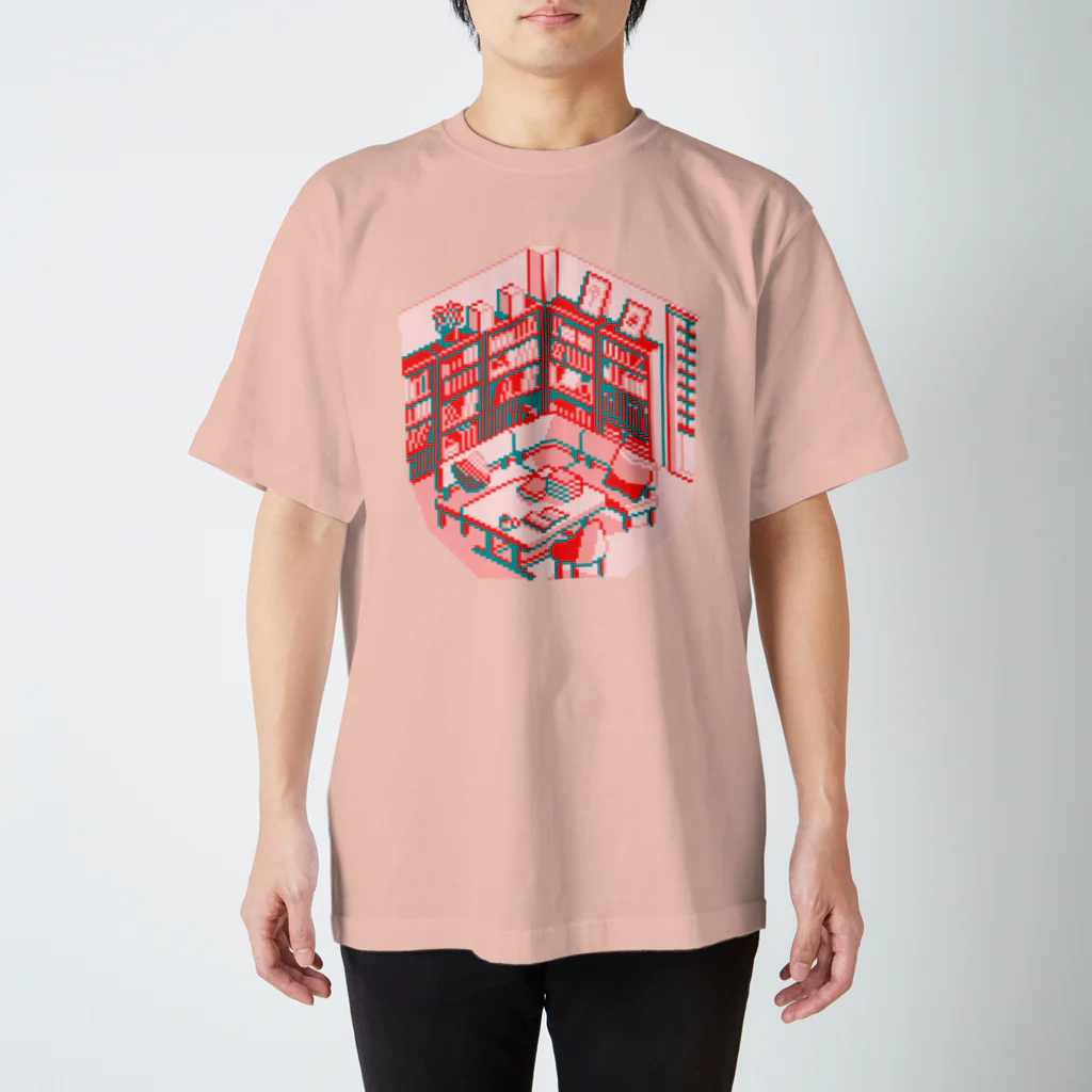 ずぅんのド部屋　書斎　濃桃 Regular Fit T-Shirt