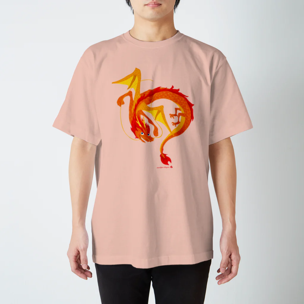 モチポイショップのレッド龍神さん Regular Fit T-Shirt