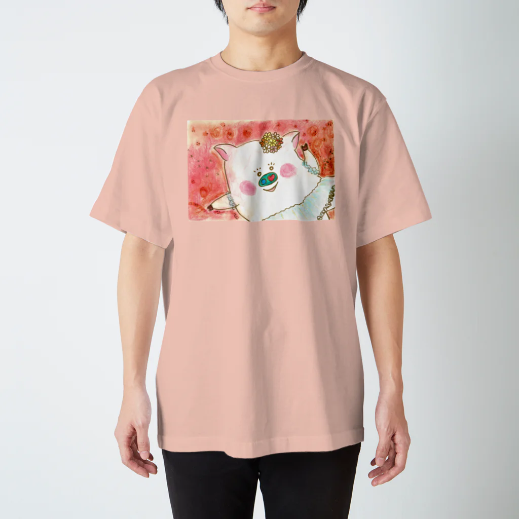 花と雲の風にスイングドロシー Regular Fit T-Shirt