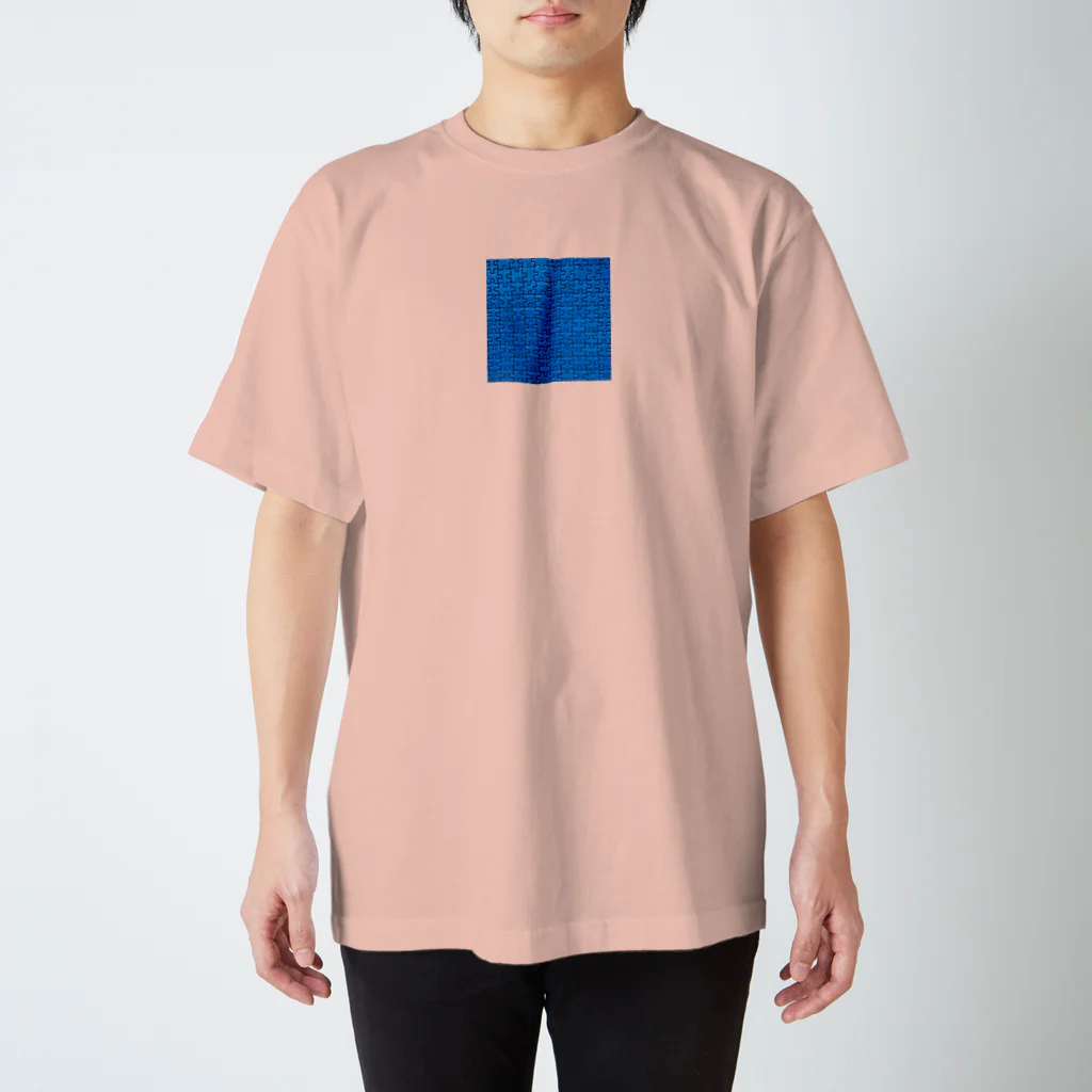 ぽやま商店の青パズル スタンダードTシャツ