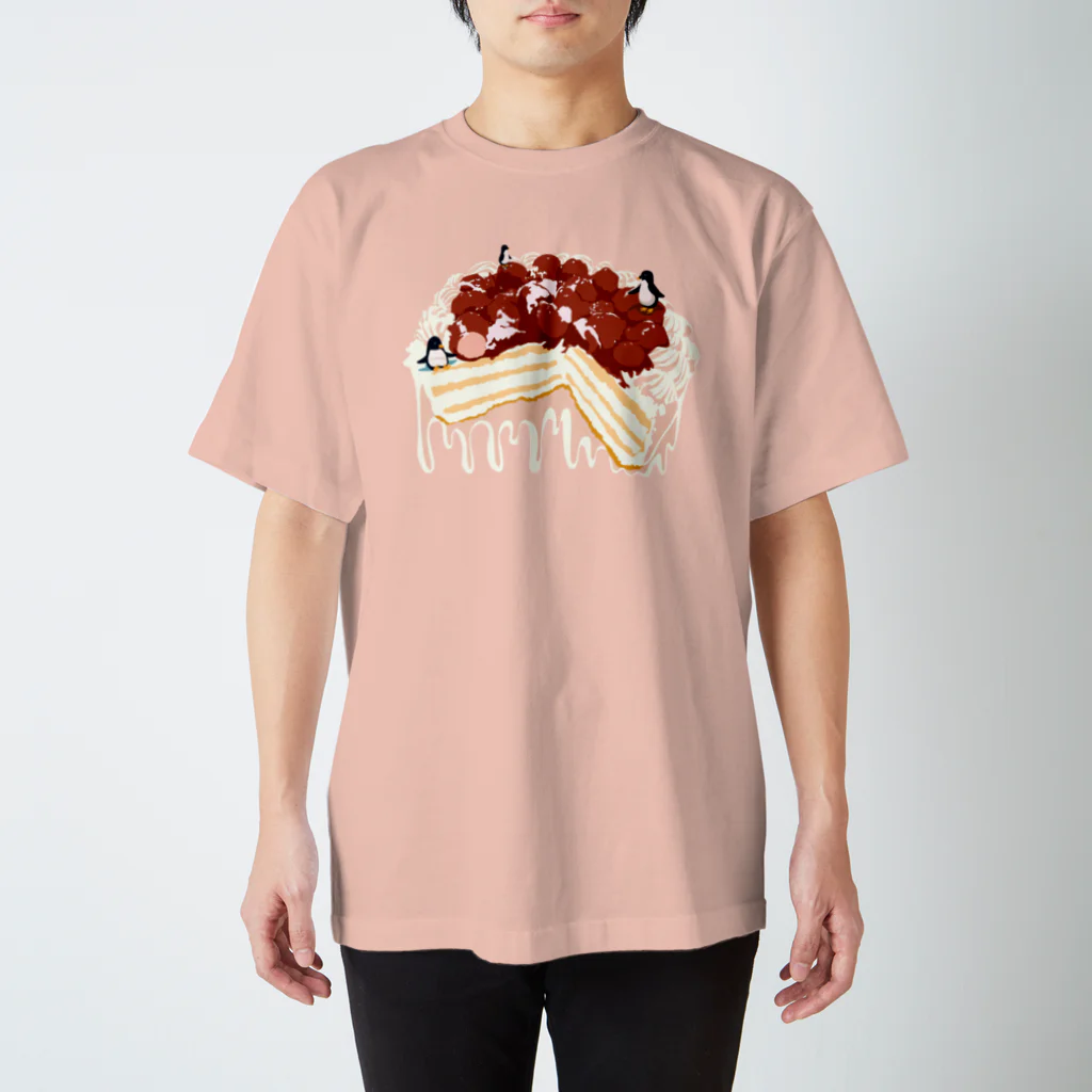 猫鳴きのBring me cakes now. スタンダードTシャツ