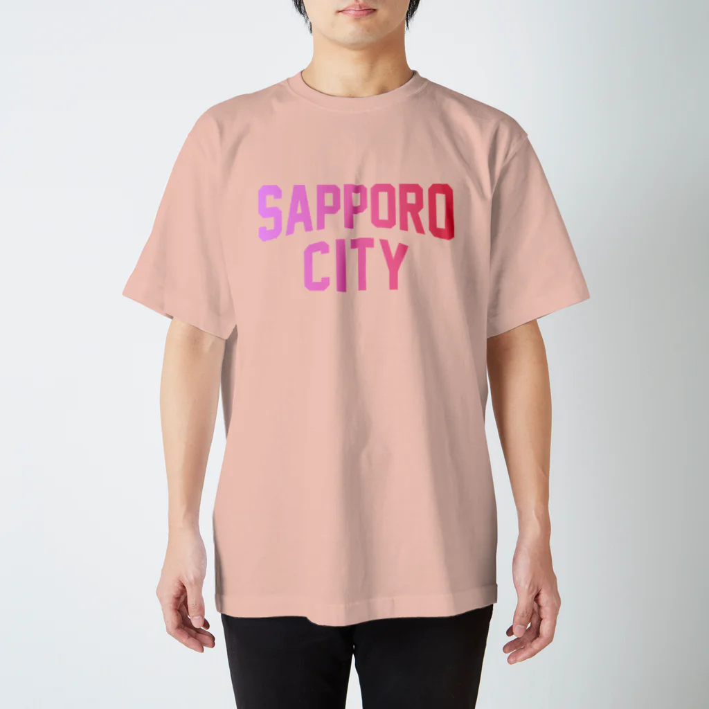 JIMOTO Wear Local Japanの札幌市 SAPPORO CITY スタンダードTシャツ