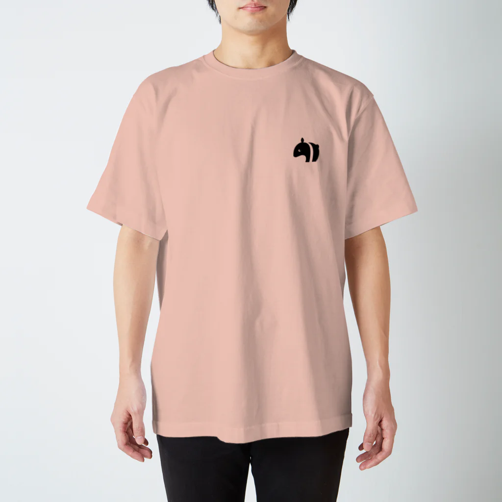 中国産のワンポイントチュゴン スタンダードTシャツ