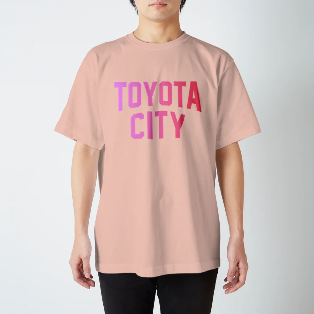 JIMOTO Wear Local Japanの豊田市 TOYOTA CITY スタンダードTシャツ