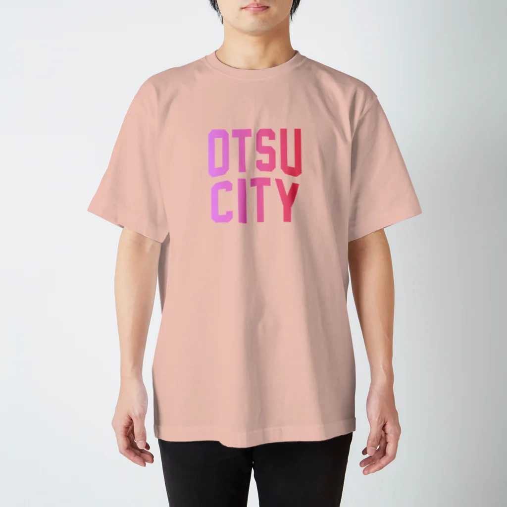 JIMOTO Wear Local Japanの大津市 OTSU CITY スタンダードTシャツ