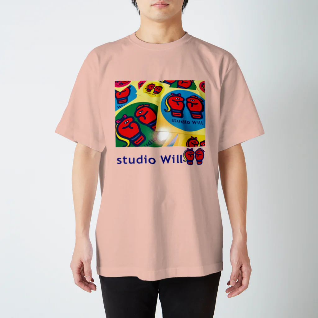 総合格闘技・フィットネス studio Willの studio Will×INGRID カラフルオリジナルTシャツ_A Regular Fit T-Shirt