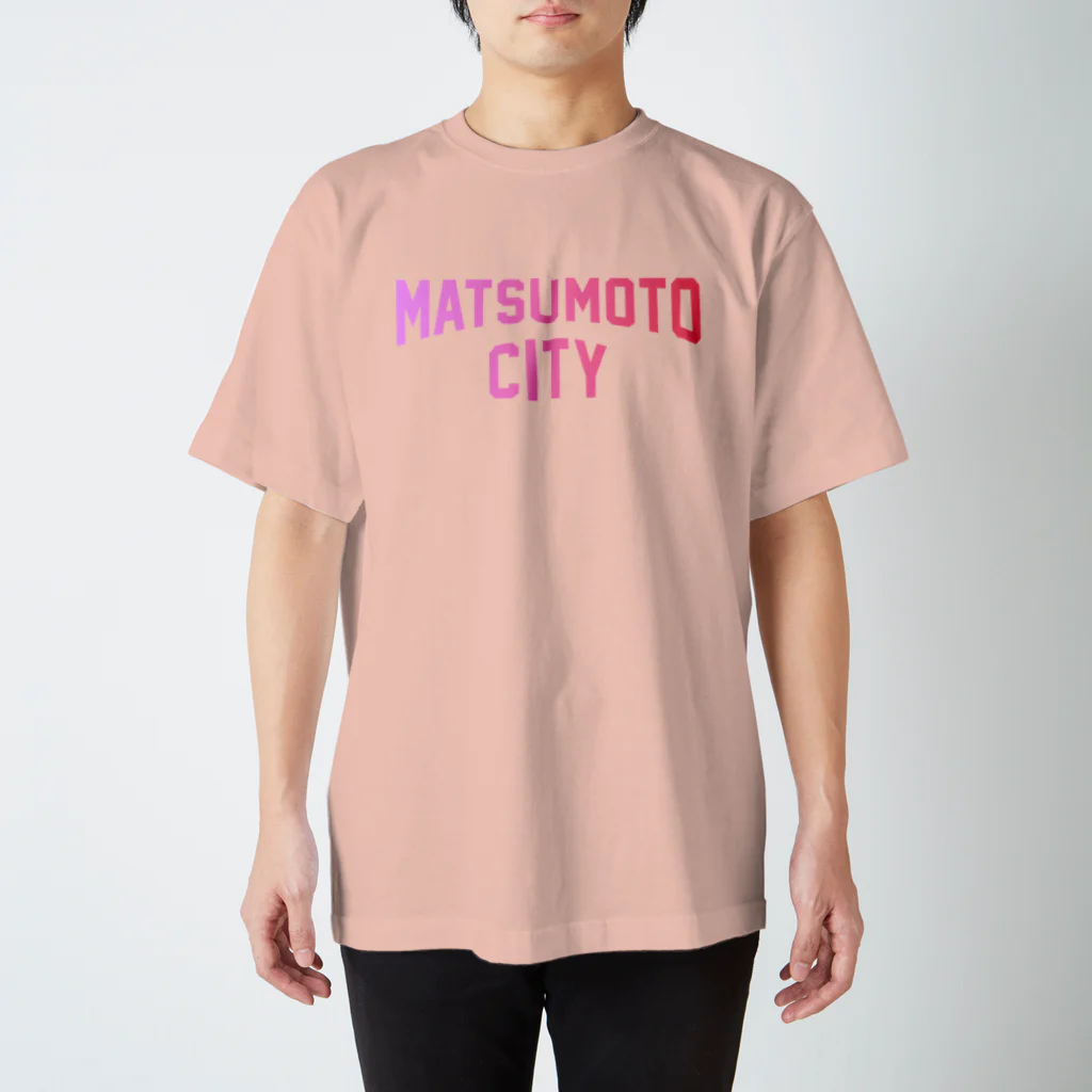 JIMOTO Wear Local Japanの松本市 MATSUMOTO CITY スタンダードTシャツ