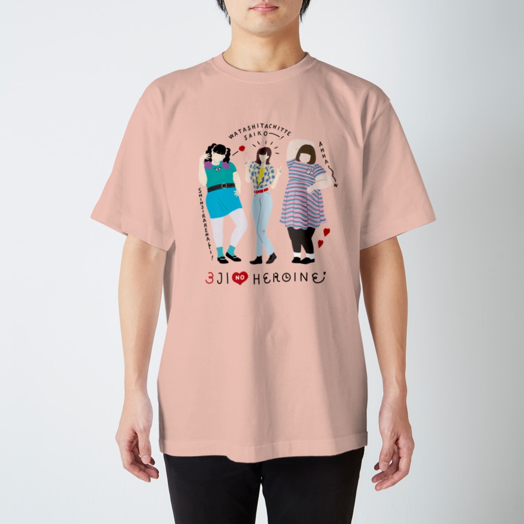 よしもと芸人オフィシャルショップのzakkaYOSHIMOTO 3時のヒロイン Regular Fit T-Shirt