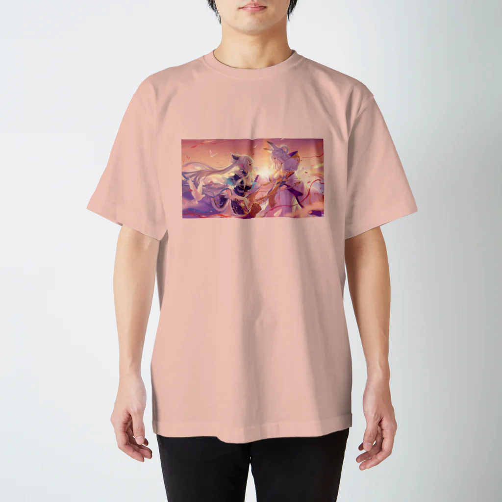 7ia3c8ucの アニメの女の子 スタンダードTシャツ