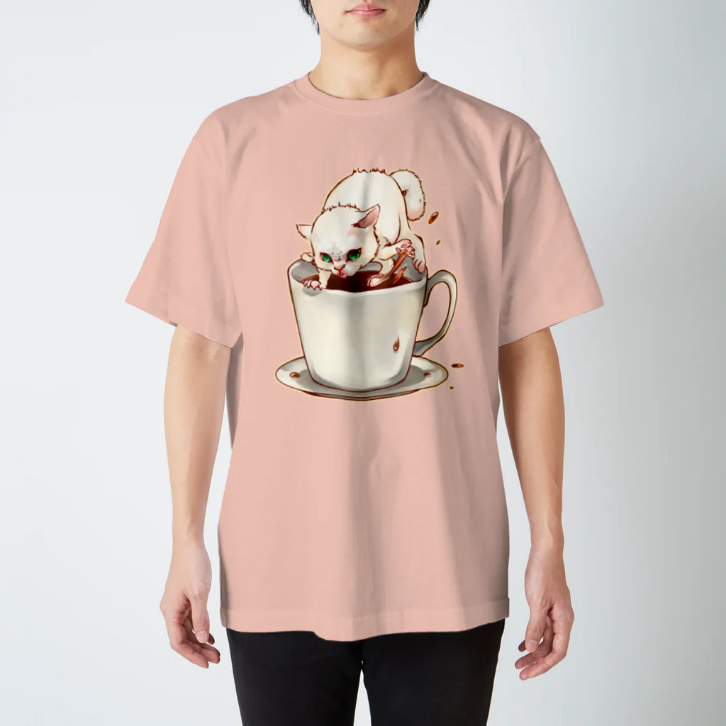 トロ箱戦隊本部のウィンナーコーヒー スタンダードTシャツ