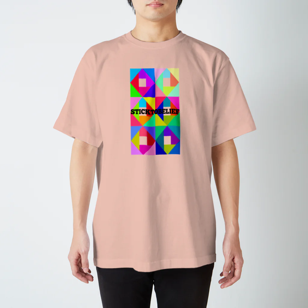 STICKTOBELIEFの⚙️歯車⚙️ スタンダードTシャツ