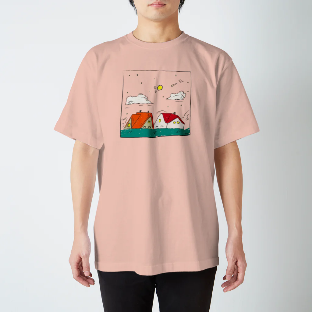 松や SUZURI店のStarry night スタンダードTシャツ