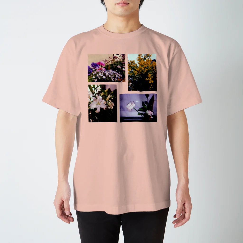 ﾄﾙｺﾞﾚの花の写真4枚 スタンダードTシャツ