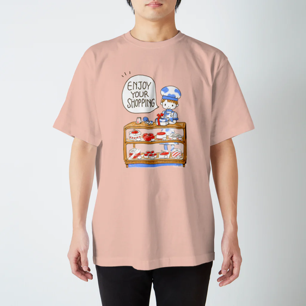 PortemineBooksのNo milk, No sweets スタンダードTシャツ