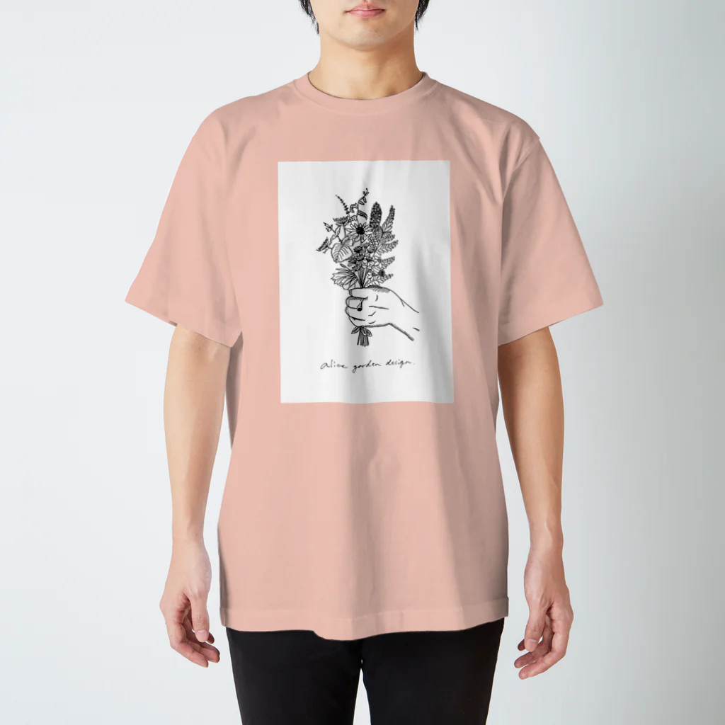 asataku gardener (alice garden design)のBouquet Regular Fit T-Shirt