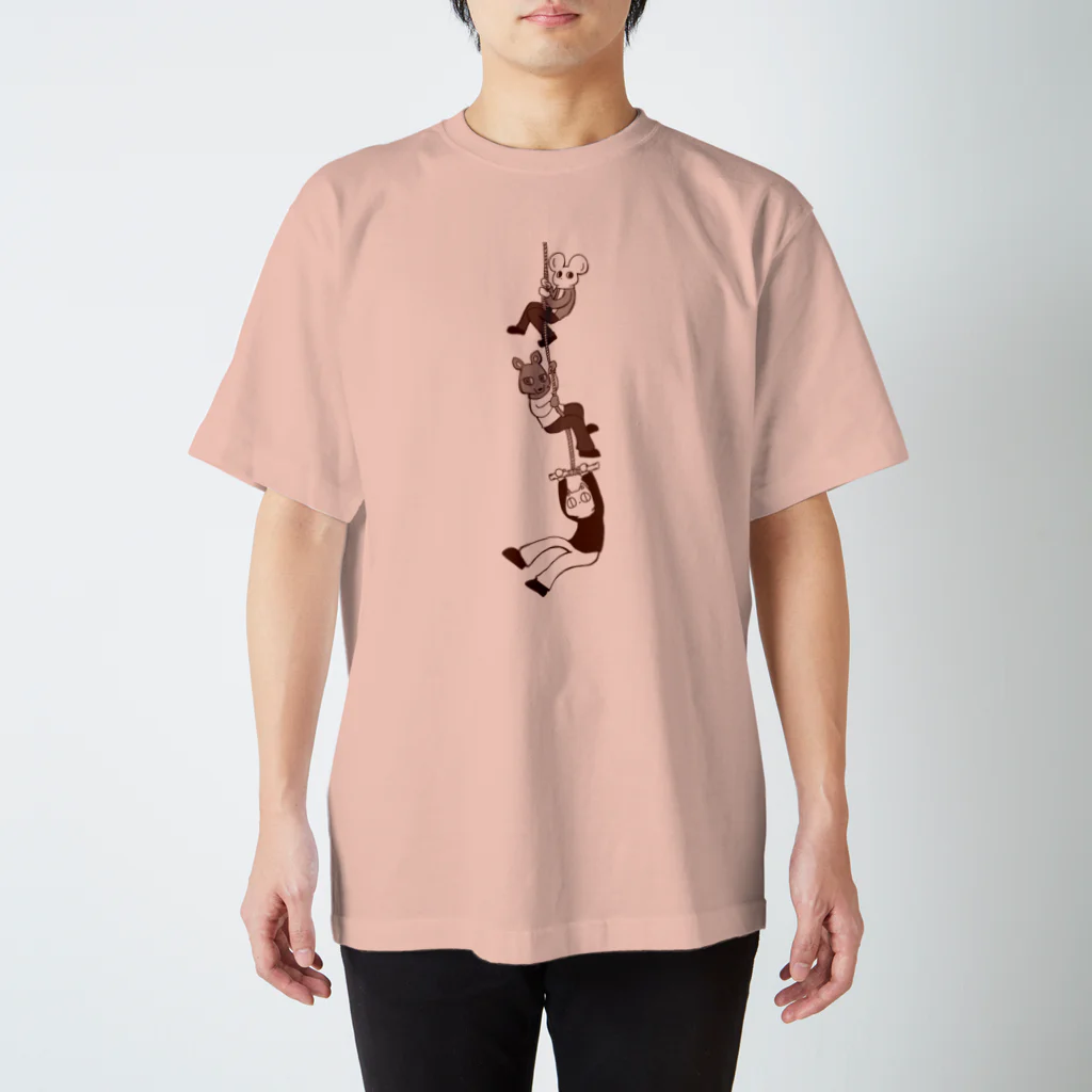 籠之屋雑貨のオネズトリオ　宙ぶらりん Regular Fit T-Shirt