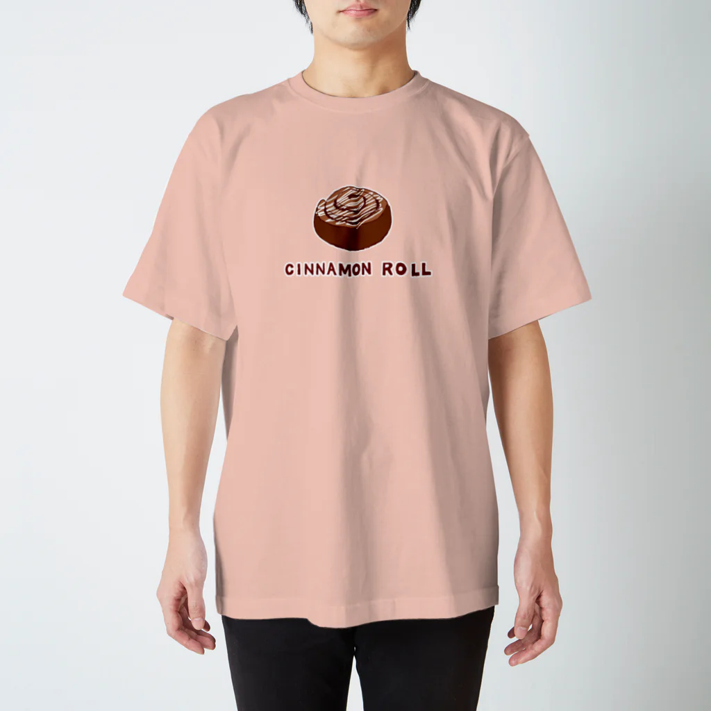 NIKORASU GOのシナモンロール好き限定デザイン（Tシャツ・パーカー・グッズ・ETC） スタンダードTシャツ