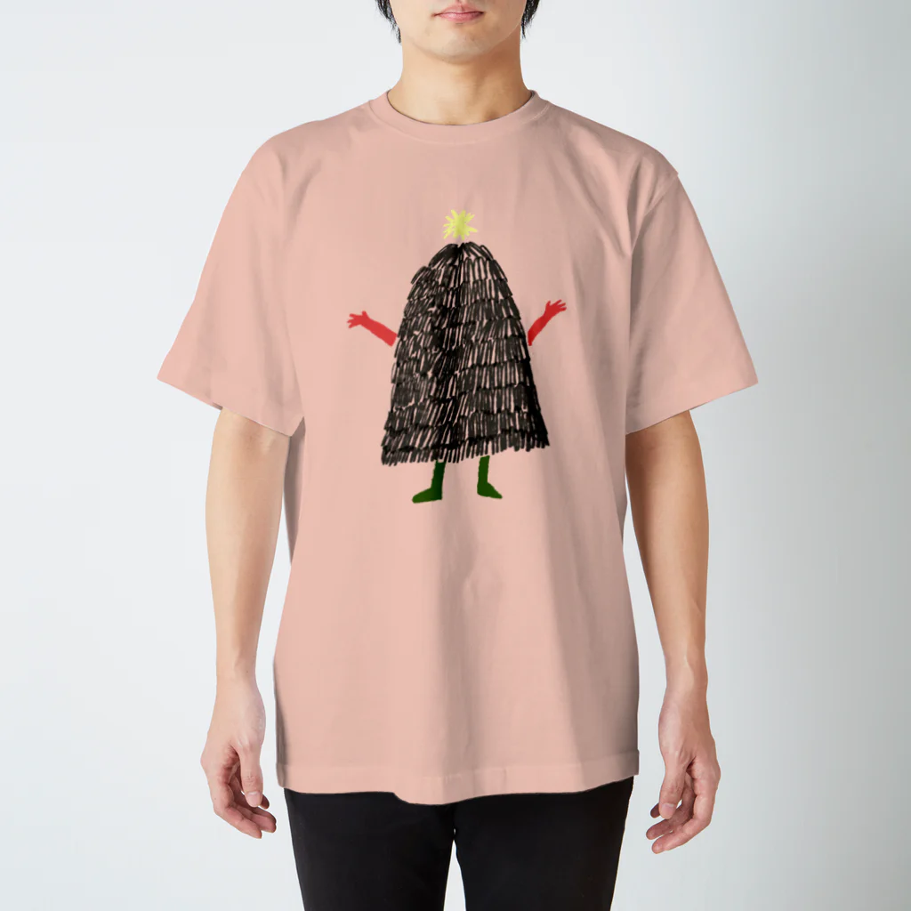 boorichanのもみの木ちゃん（カラー） スタンダードTシャツ