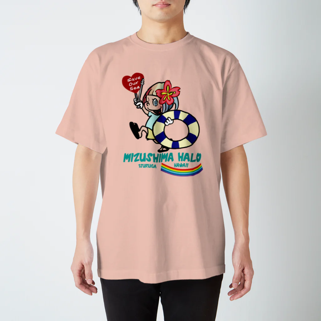 ハワイが大好きな女の子『HENOHENO MAPPY』の北陸のハワイ2022 スタンダードTシャツ