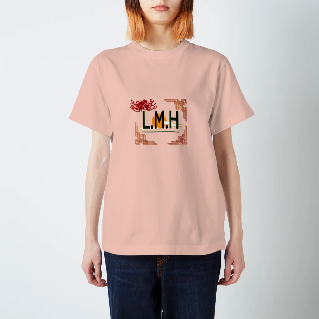 リコリス・曼珠沙華・ヒガンバナのL.M.H Club スタンダードTシャツ