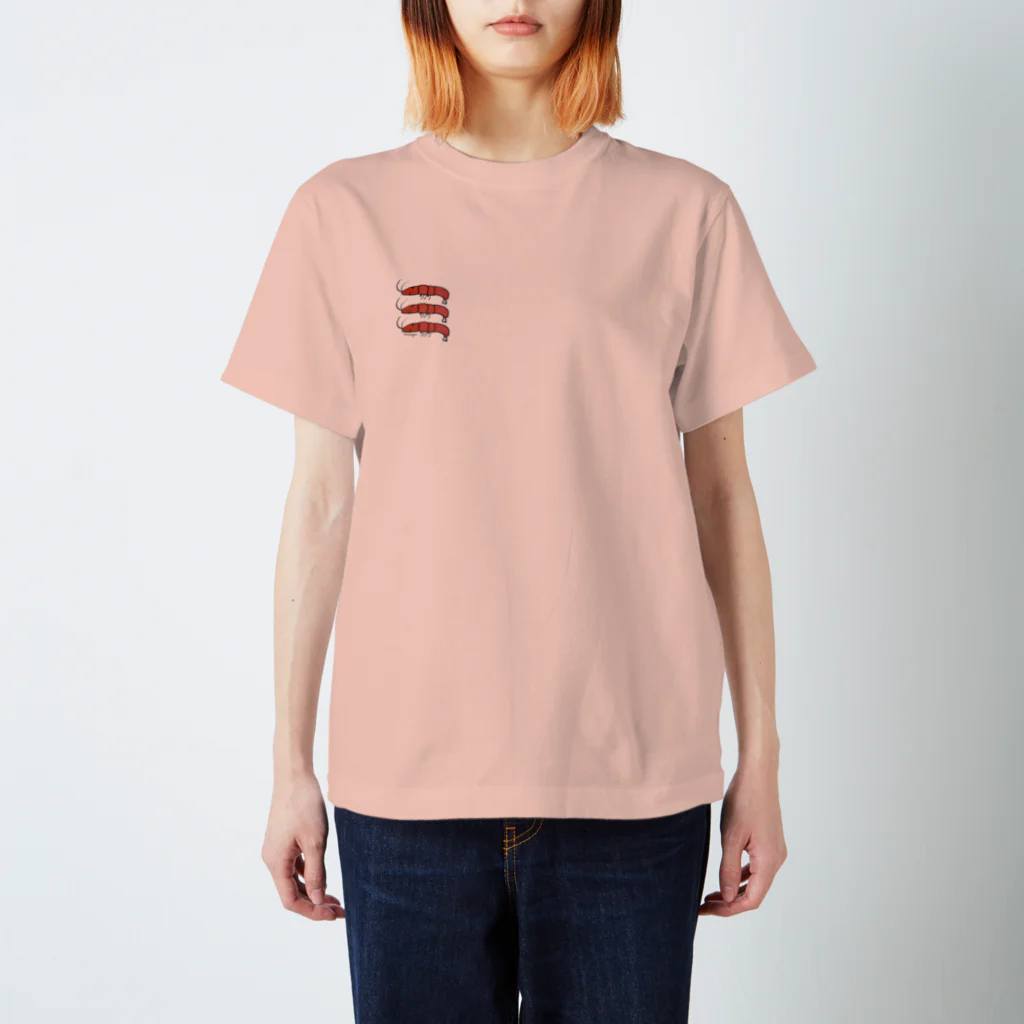 オーガニックパパのmayuエビ🦐 Regular Fit T-Shirt