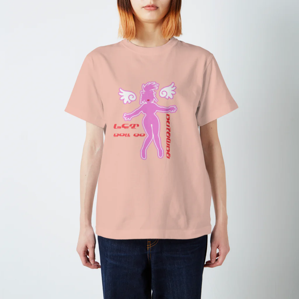 STRAYLIGHT SUZURI PXのBambina(PINK) Regular Fit T-Shirt