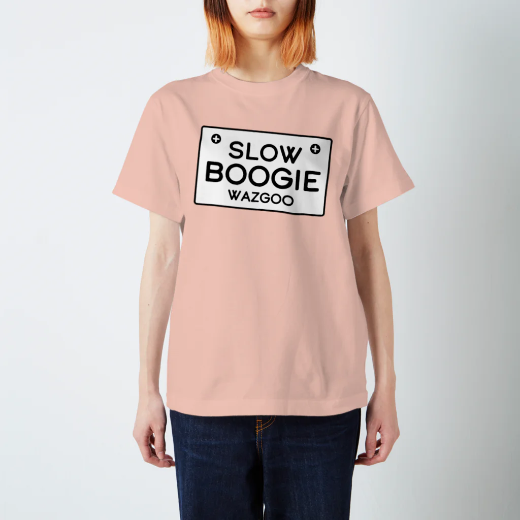 wazgoo official shopのSLOW BOOGIE Regular Fit T-Shirt