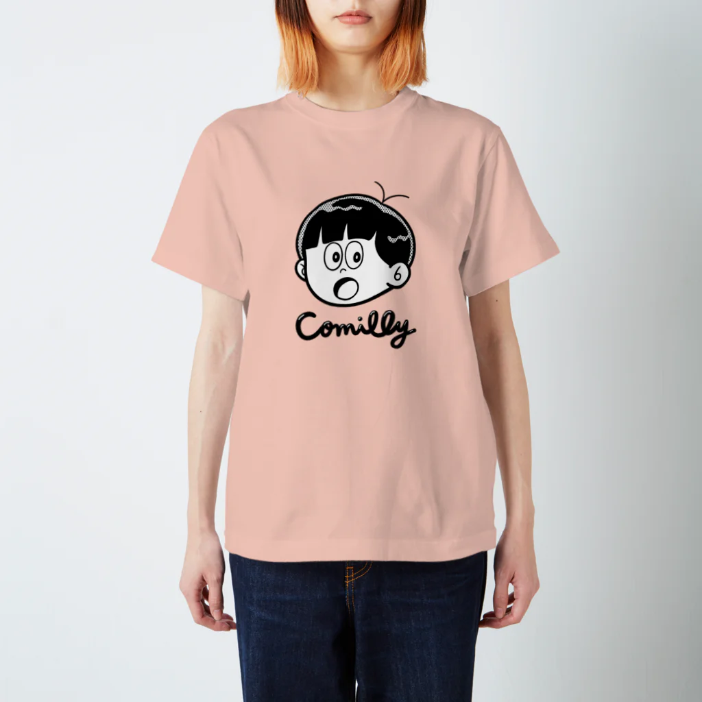 Comillyのコミリーシリーズ スタンダードTシャツ