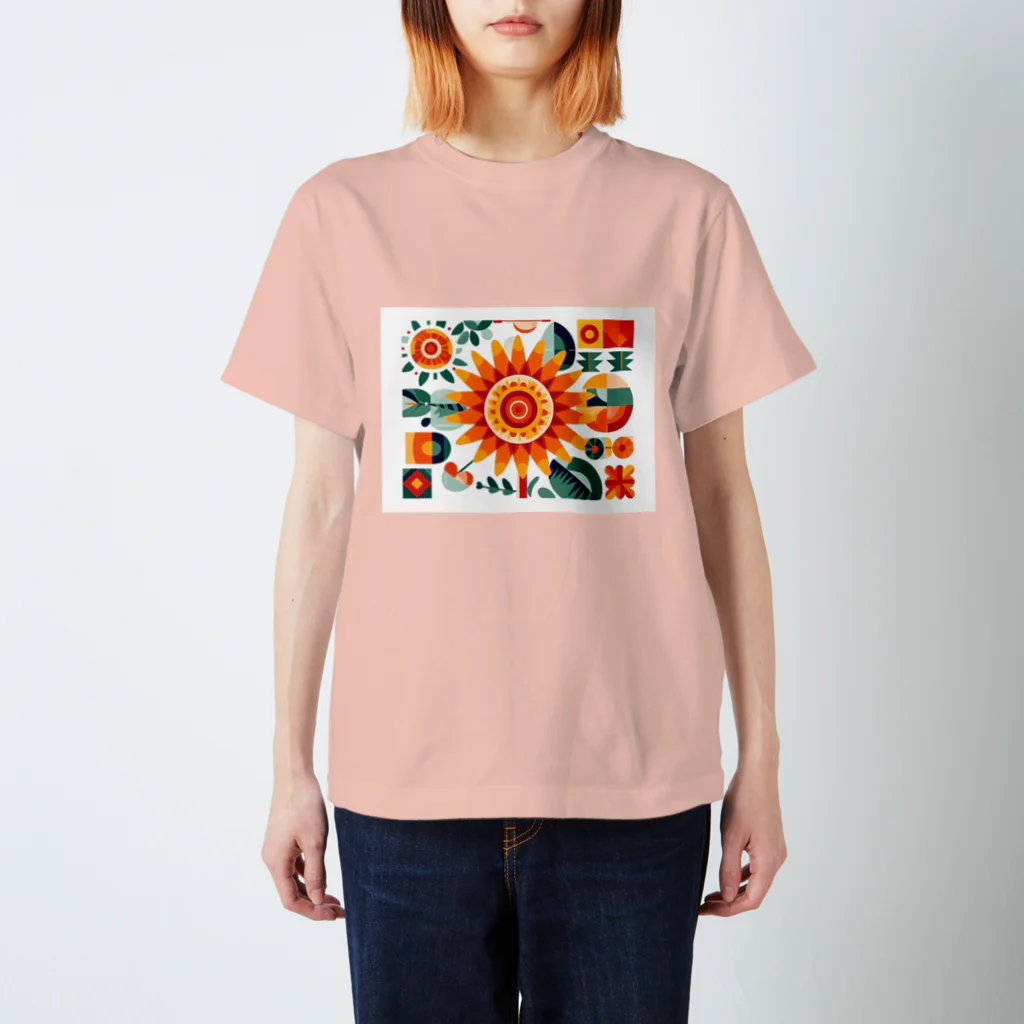 太陽の光に包まれて　Wrapped in Sunlightの太陽のキスに包まれて Regular Fit T-Shirt