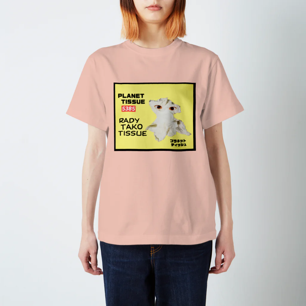 キリーフイッシュのPLANET TISSUE 5385 『RADY TAKO TISSUE』 スタンダードTシャツ