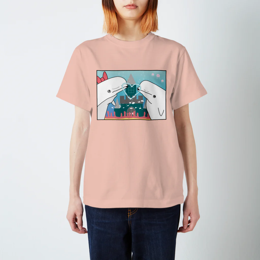 REDMOON_SAPPOROのBubble Love ❣❣ Regular Fit T-Shirt