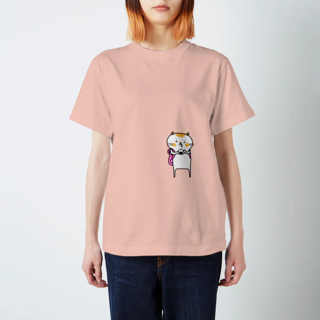 さかやの白茶ねこ Regular Fit T-Shirt