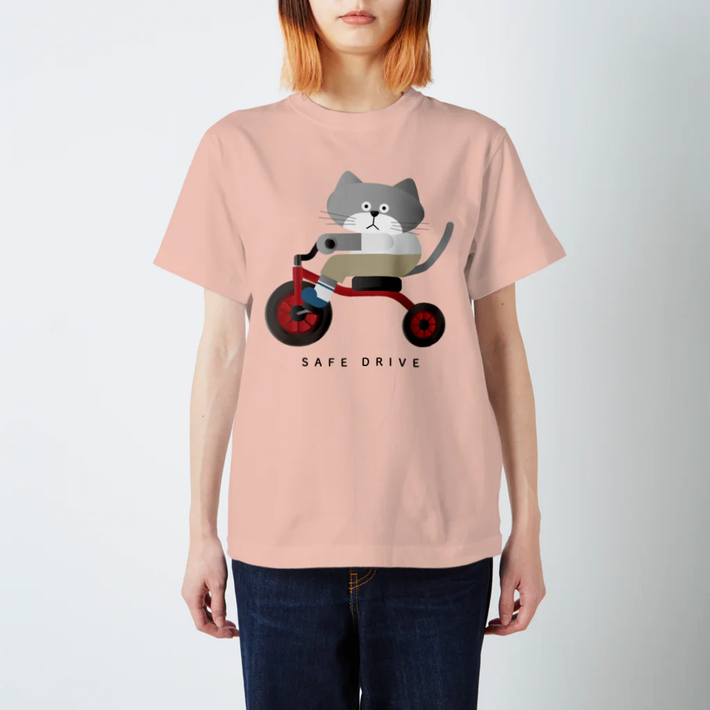 macchaannのSAFE DRIVE CAT スタンダードTシャツ
