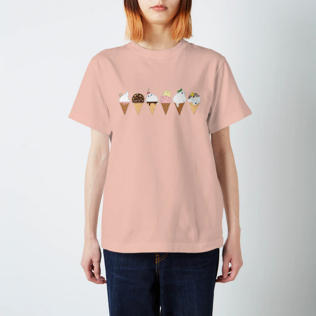 BARE FEET/猫田博人のアザラシアイス・Tシャツ Regular Fit T-Shirt