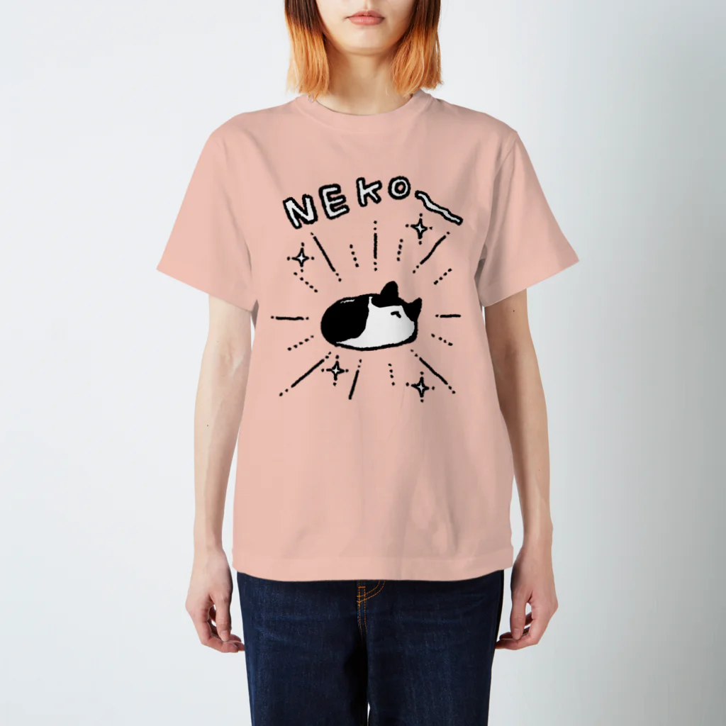 シギサワカ屋（仮）のNEKO is POWER スタンダードTシャツ