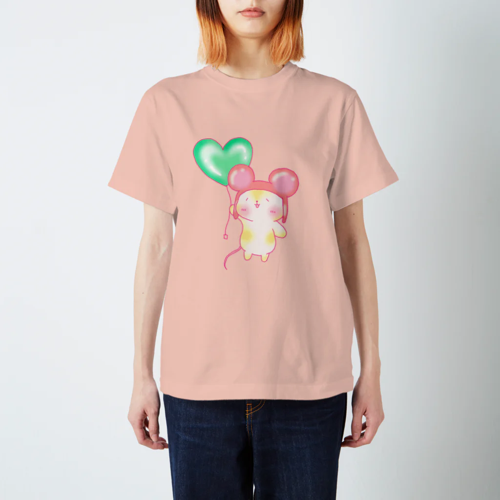 もんぞーのふわふわネズミのもんぞー Regular Fit T-Shirt