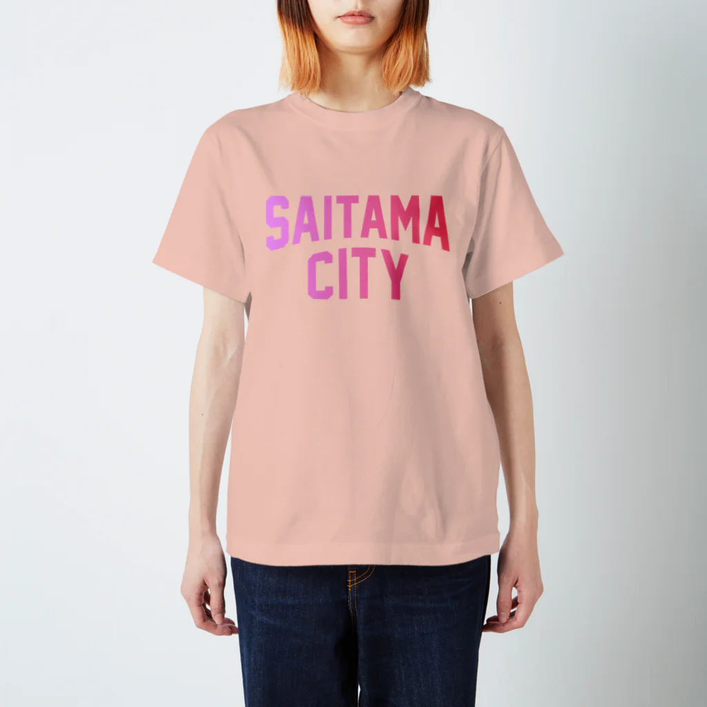 JIMOTO Wear Local Japanのさいたま市 SAITAMA CITY スタンダードTシャツ
